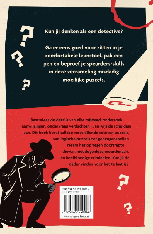 Mr. Brein Leunstoel detective puzzelboek