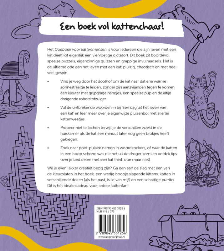 Doeboek voor kattenmensen