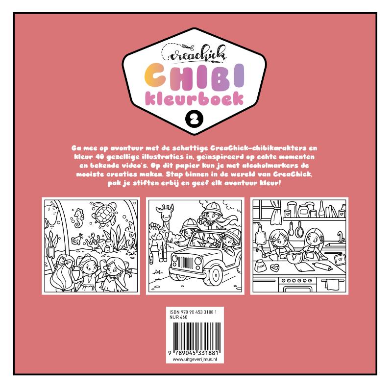 CreaChick Chibikleurboek 2