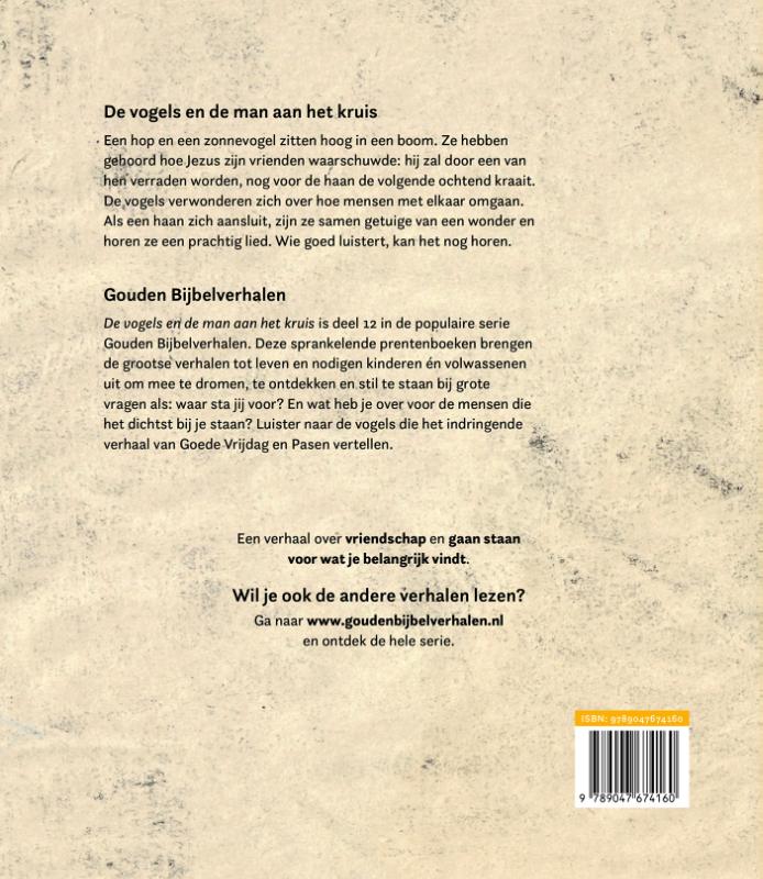 De vogels en de man aan het kruis