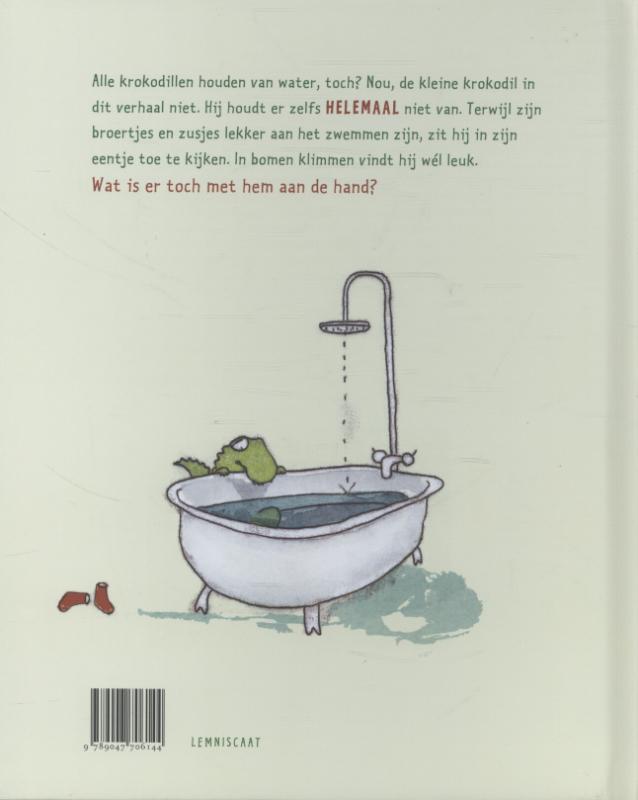 De krokodil die niet van water hield