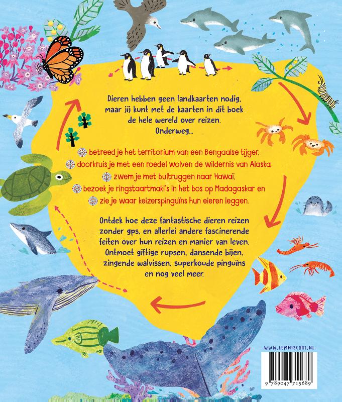 Landkaarten voor pinguïns