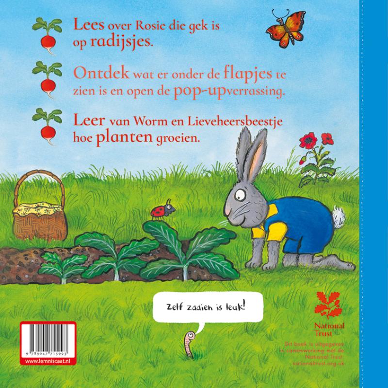 Rosie kweekt radijsjes