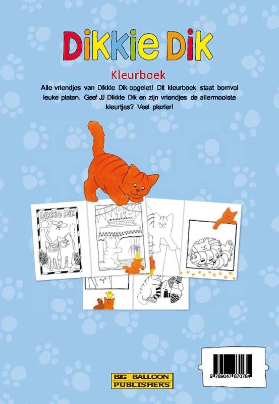 Dikkie Dik – Kleurboek