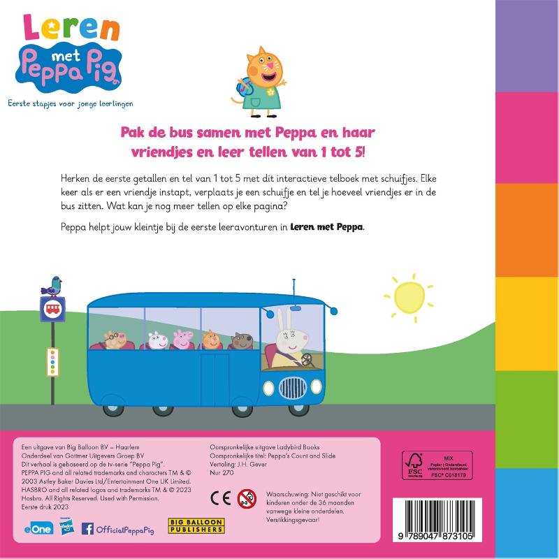 Peppa’s eerste telboek