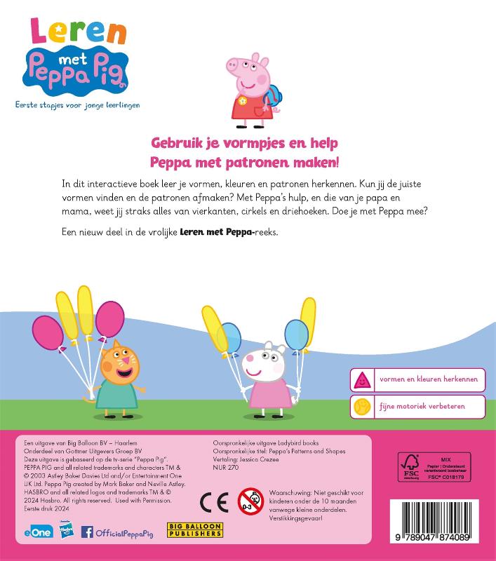 Peppa’s patronen en vormen