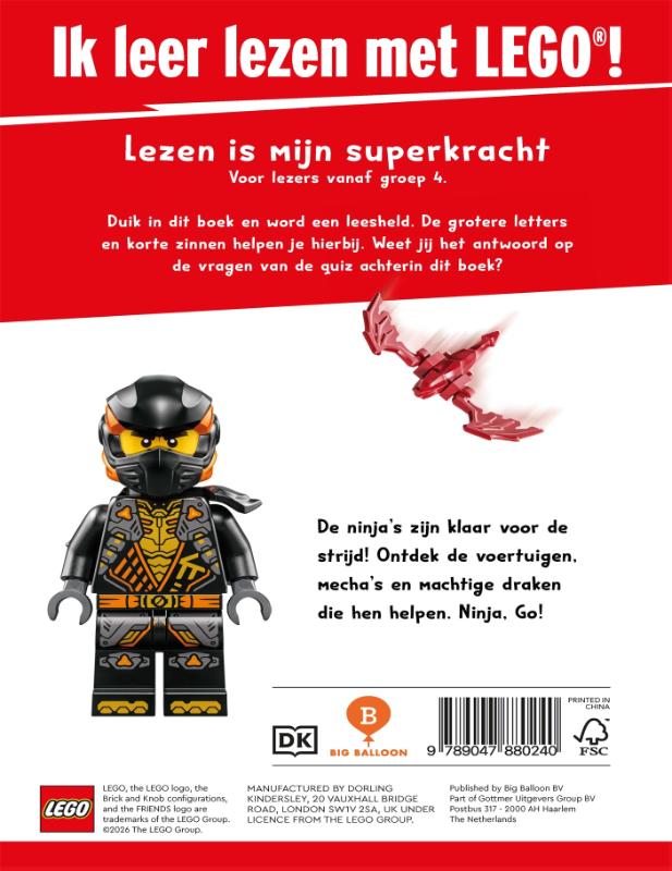 LEGO, NINJAGO, Klaar voor actie