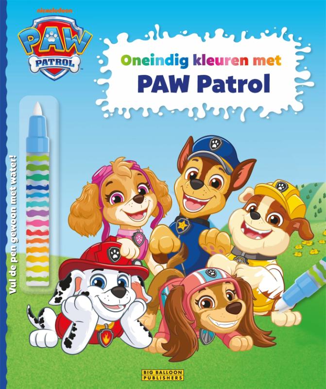 Oneindig kleuren met PAW Patrol