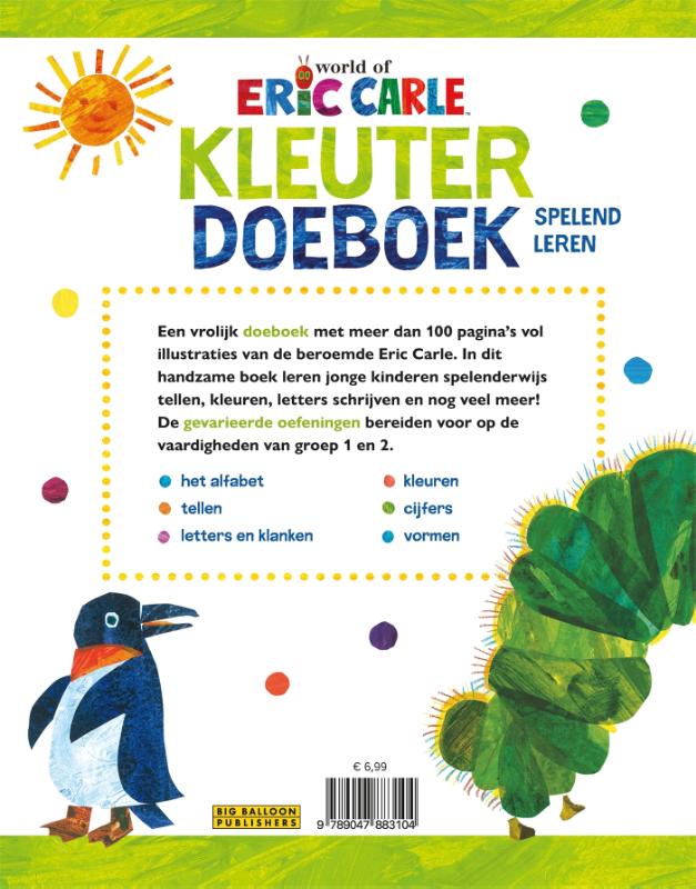 World of Eric Carle kleuterdoeboek – 3-5 jaar