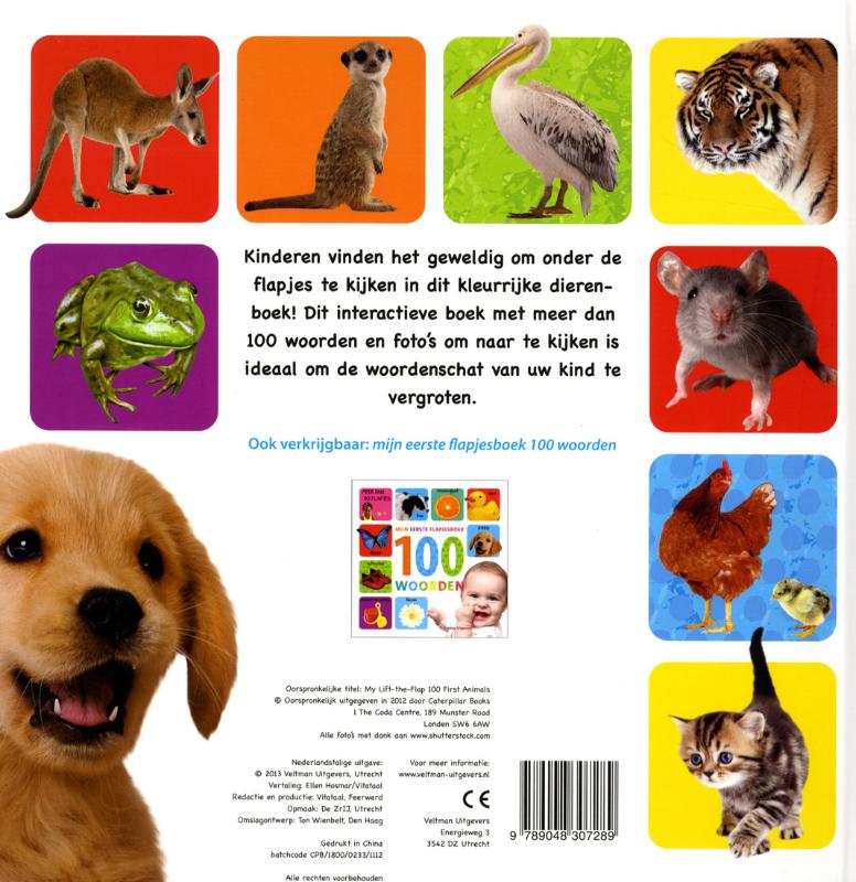 Mijn eerste flapjesboek – 100 dieren