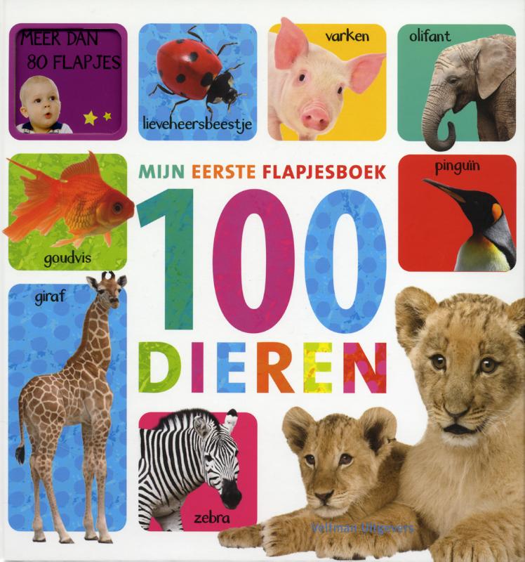 Mijn eerste flapjesboek – 100 dieren