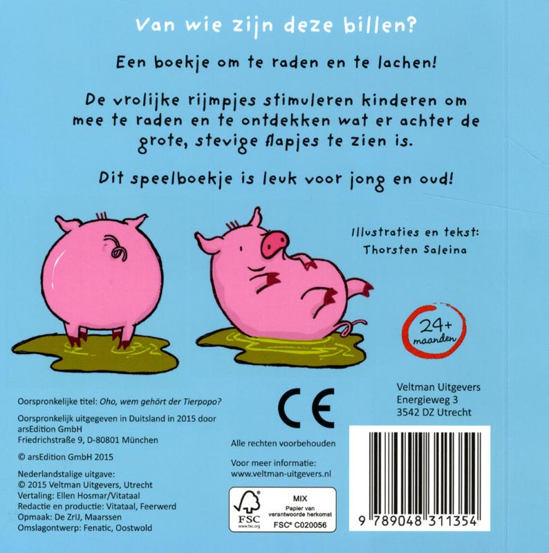 Van wie zijn deze billen?