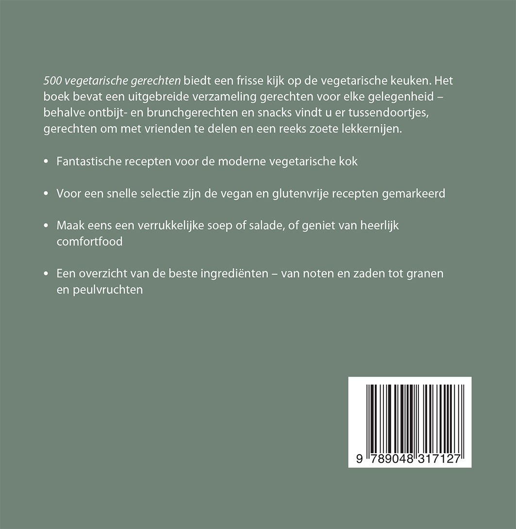 500 vegetarische gerechten