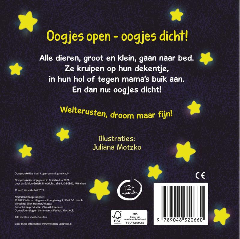 Oogjes dicht! Welterusten