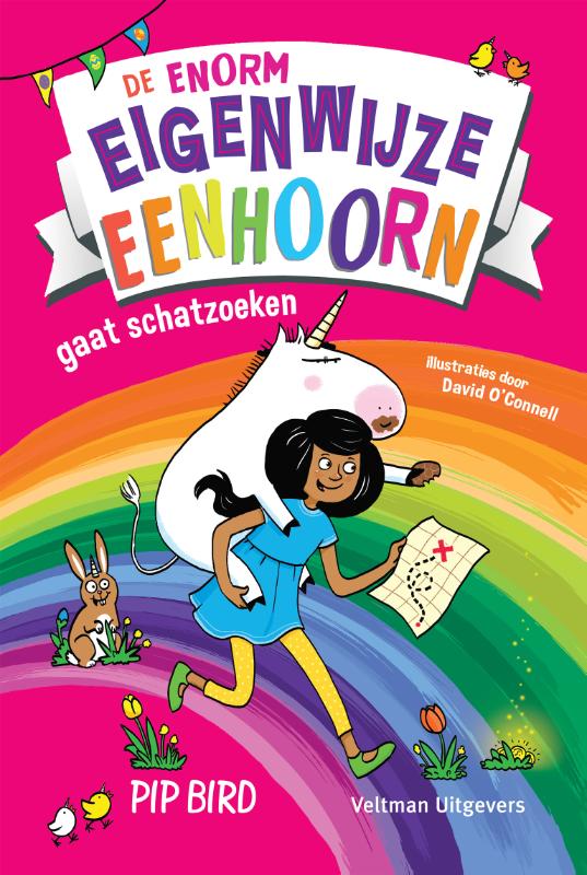 De enorm eigenwijze eenhoorn gaat schatzoeken