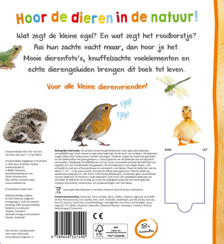 Welk dier hoor ik hier? in de natuur