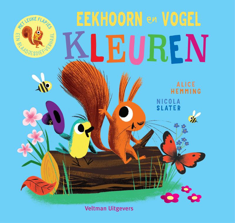 Eekhoorn en Vogel – Kleuren