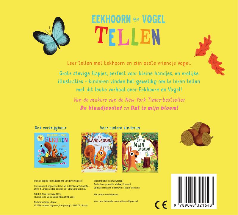Eekhoorn en Vogel – Tellen