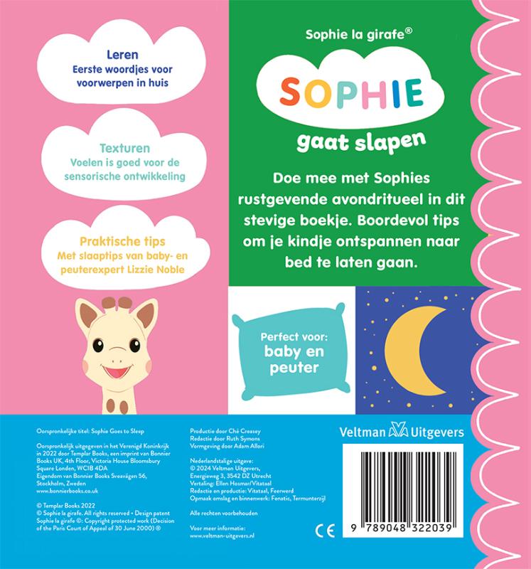 Sophie gaat slapen