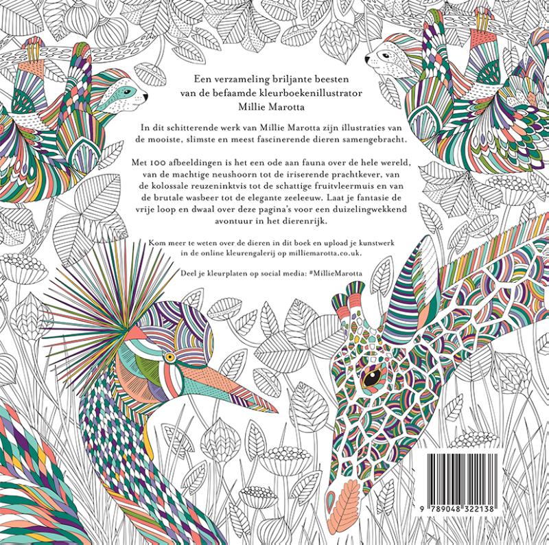 Kleurboek Millie Marotta – Briljante beesten