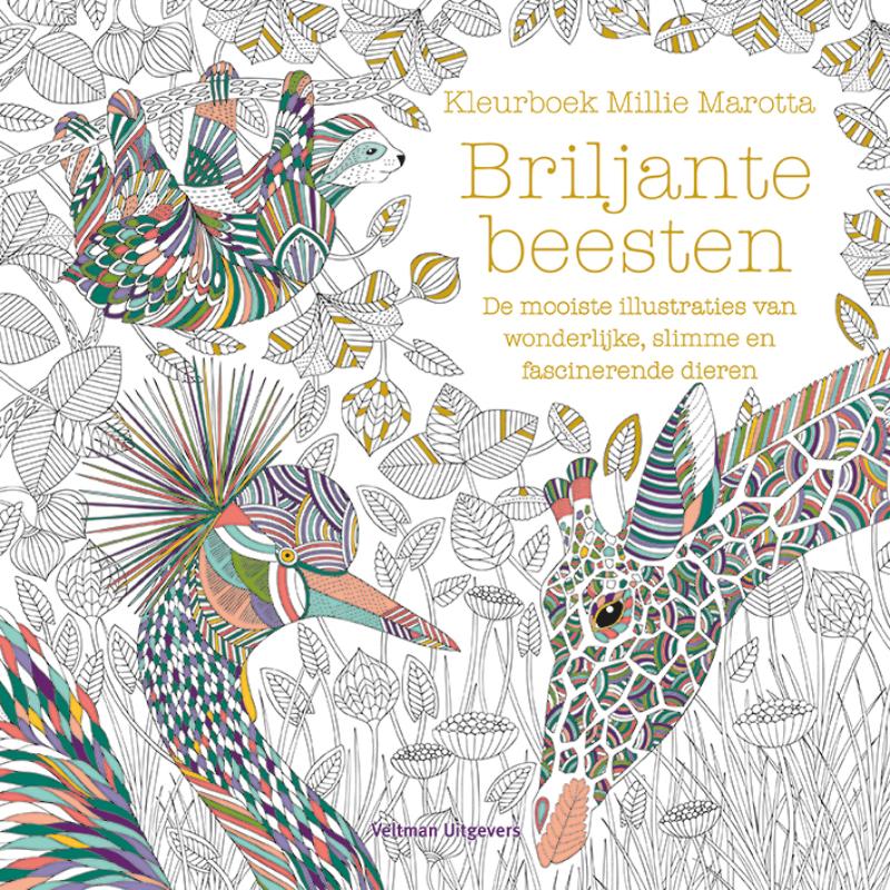 Kleurboek Millie Marotta – Briljante beesten