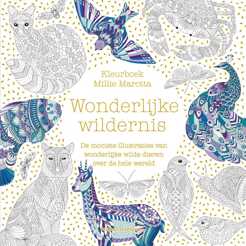 Kleurboek Millie Marotta – Wonderlijke wildernis