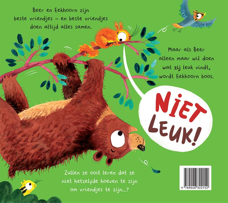 Niet leuk, Beer!