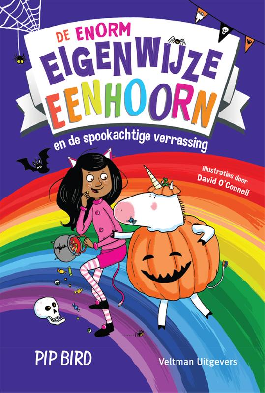 De enorm eigenwijze eenhoorn en de spookachtige verrassing
