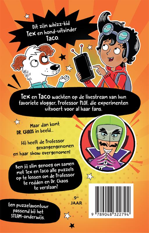 Tex & Taco en Professor Plof