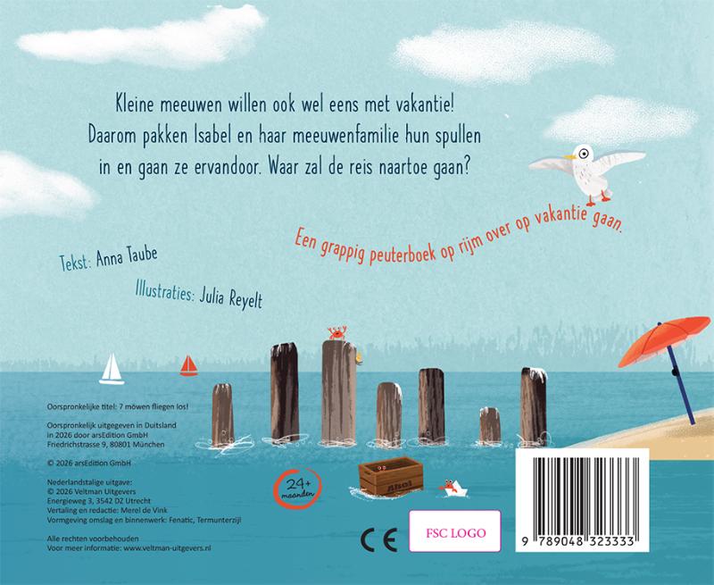 7 meeuwen op vakantie!