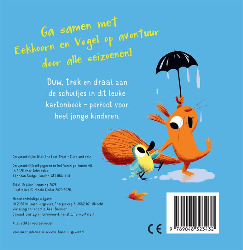 Eekhoorn en Vogel – schuif & draai