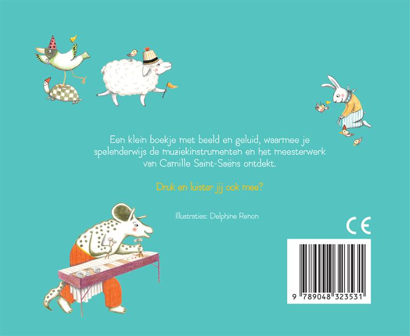 Mijn eerste klassieke-muziekboek – Carnaval der dieren en hun instrumenten