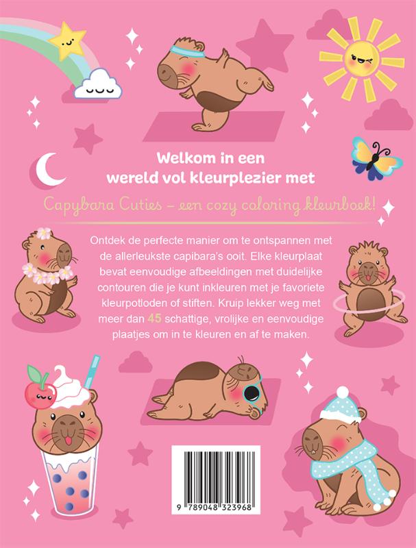 Capybara Cuties – Cozy Kleurboek
