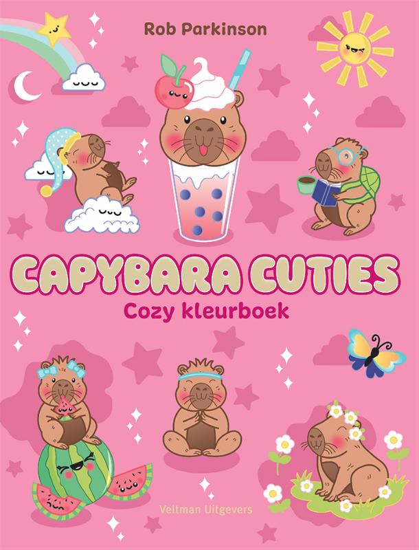 Capybara Cuties – Cozy Kleurboek