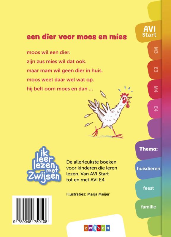 een dier voor moos en mies