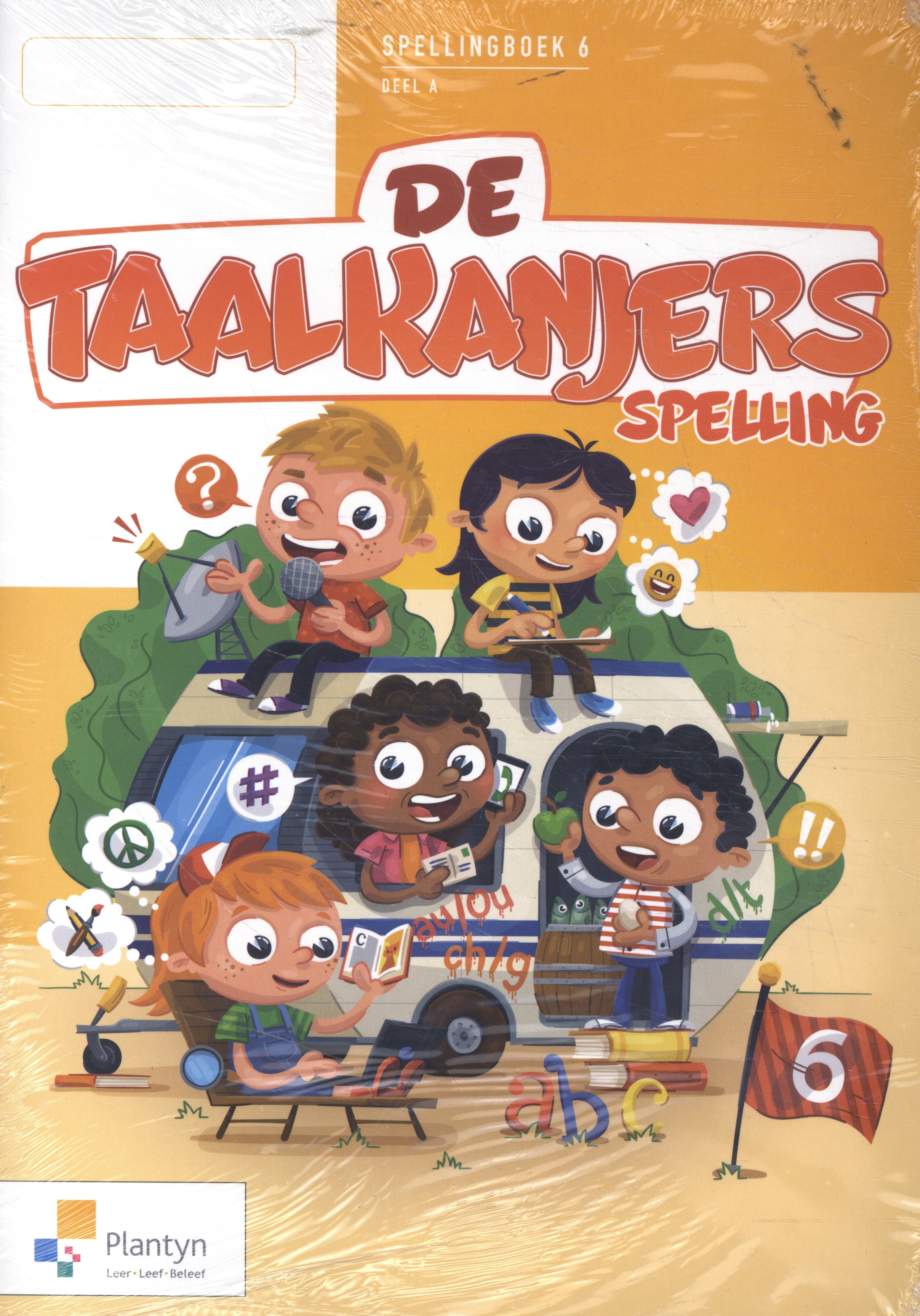 De Taalkanjers Spelling 6 Werkboek A t/m E