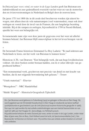 Duizend jaar weer, wind en water in de Lage Landen – 6 1750-1800