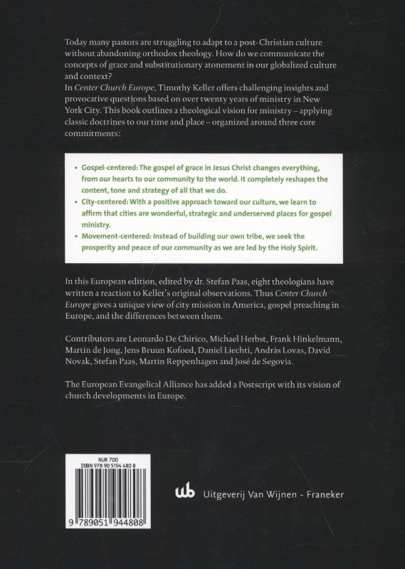 Center church Europe