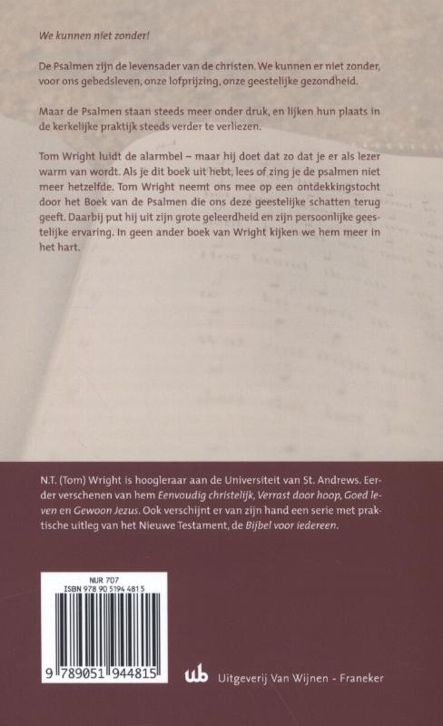 Pleidooi voor de Psalmen