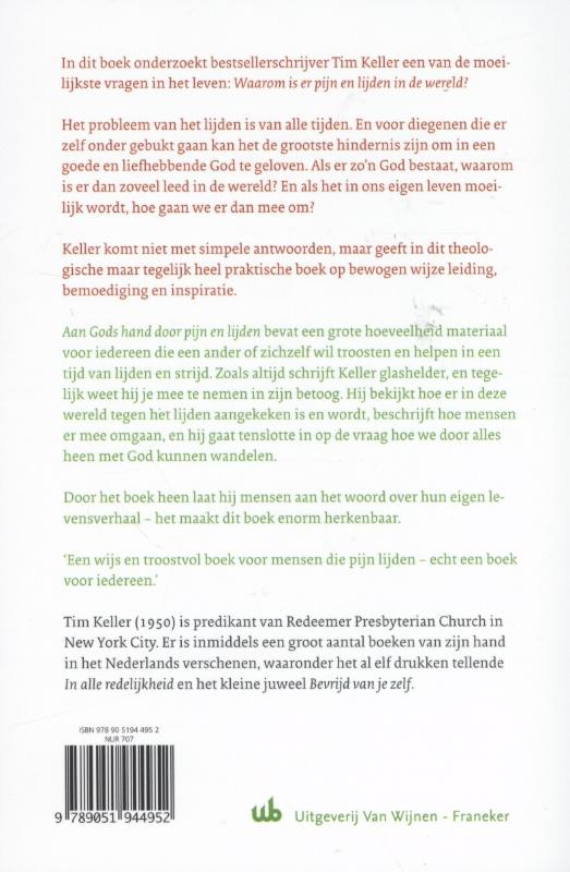 Aan gods hand door pijn en lijden