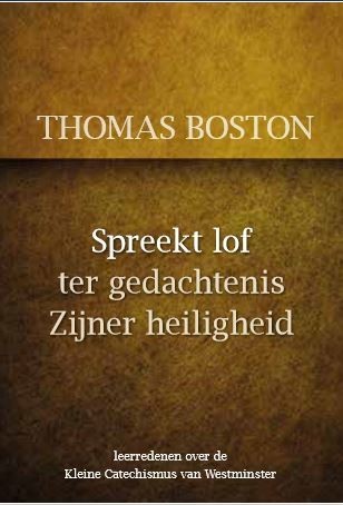 Spreekt lof ter gedachtenis Zijner heiligheid