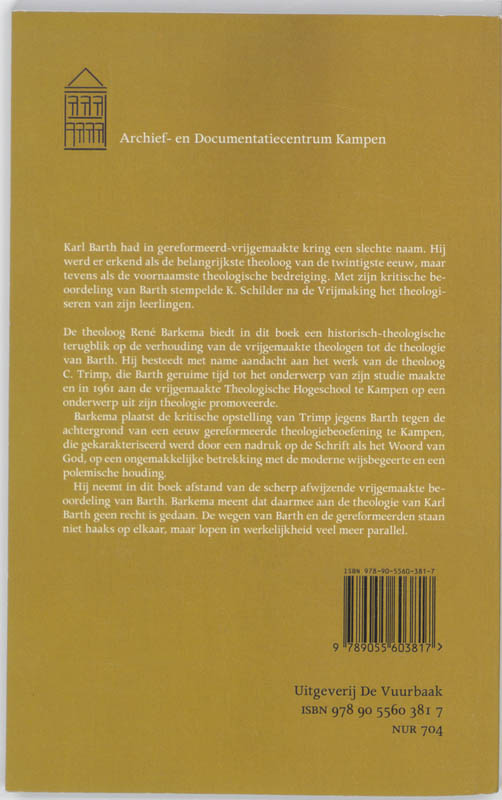 Nee tegen Karl Barth? - Afbeelding 2
