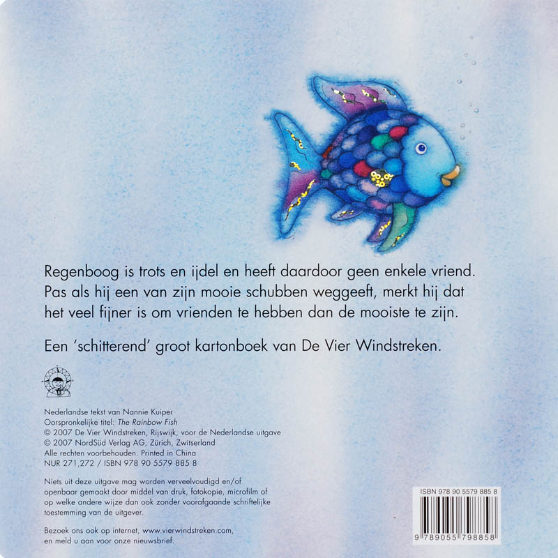 De mooiste vis van de zee groot karton