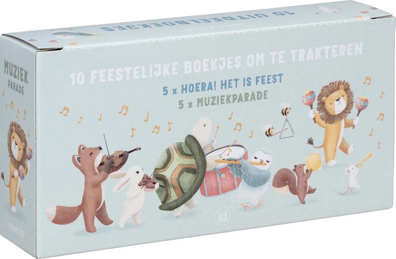 Little Dutch uitdeelboekjes – hoera! het is feest & muziekparade