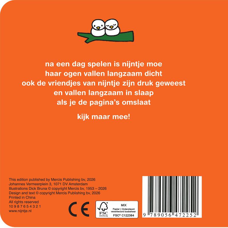 Nijntje Vensterboek, Oogjes Open Oogjes Dicht