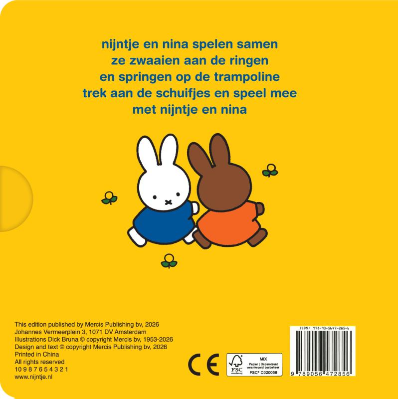 nijntje en nina spelen samen