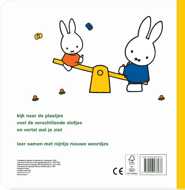 nijntje voelboek woordjes leren
