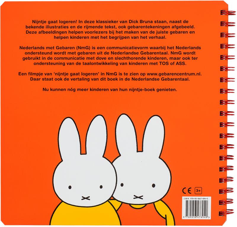 nijntje gaat logeren met gebaren