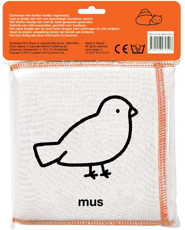 stoffen babyboekje, wat zie je in de tuin, nijntje?