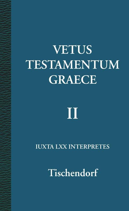 Vetus Testamentum Graece – 2